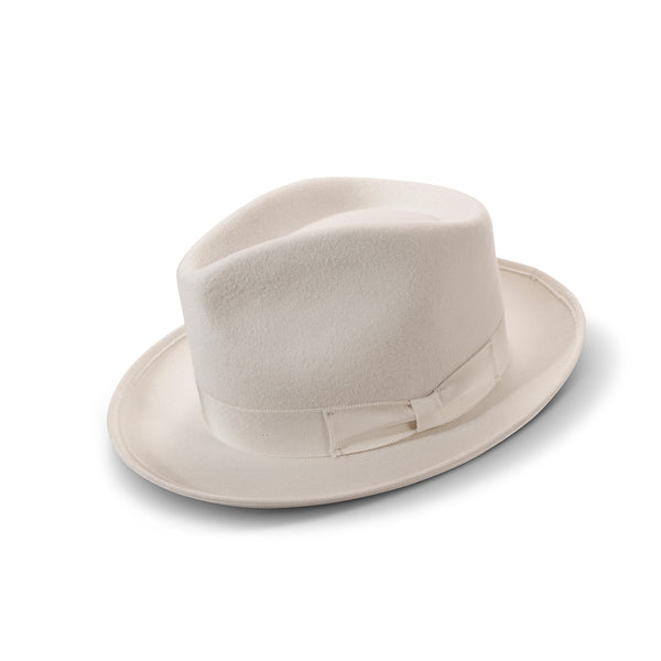 Montique Kingmaker Pinch Front Wool Fedora