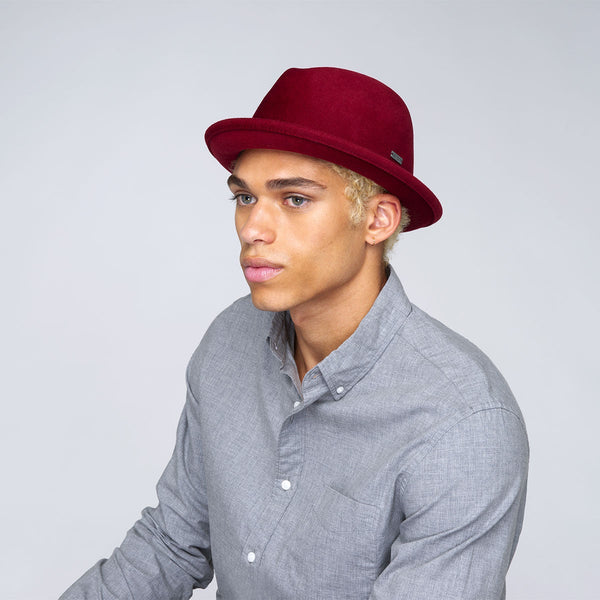 Kangol Polished Player Wool Felt Trilby