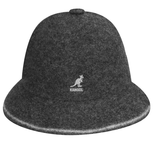 Kangol Stripe Casual Wool Bucket Hat