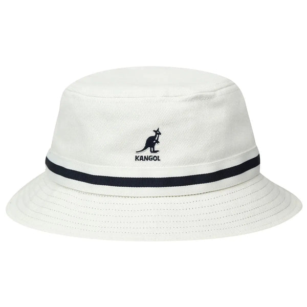Kangol Stripe Lahinch Classic Cotton Bucket Hat