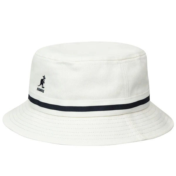 Kangol Stripe Lahinch Classic Cotton Bucket Hat