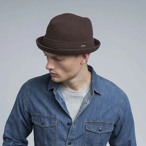 Kangol Wool Player Wool Trilby Hat