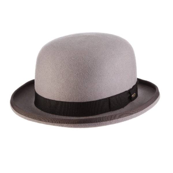 Scala Affirmed Structured Wool Felt Bowler Hat