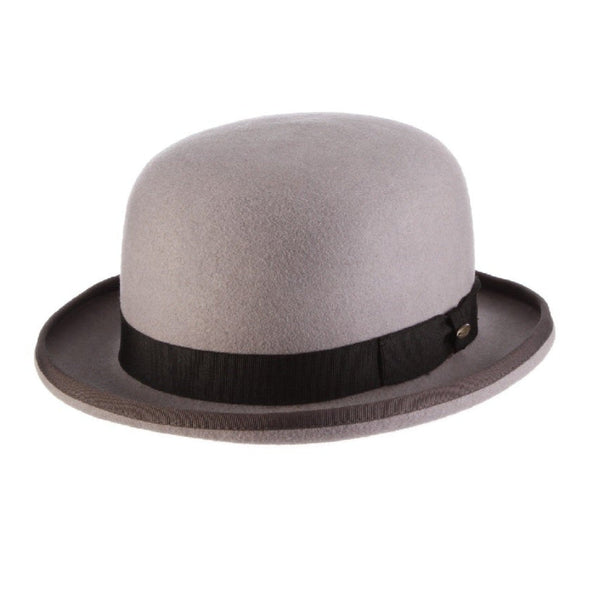 Scala Affirmed Structured Wool Felt Bowler Hat
