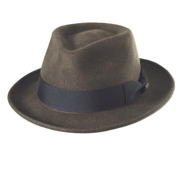 Scala Bristol Wool Felt Crushable Fedora