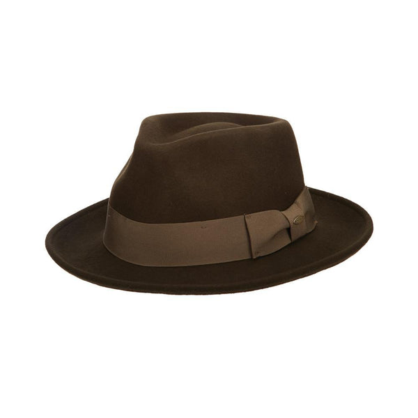Scala Bristol Wool Felt Crushable Fedora