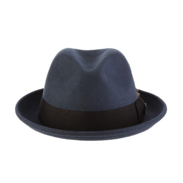 Scala Coeur Crushable Wool Felt Trilby Hat