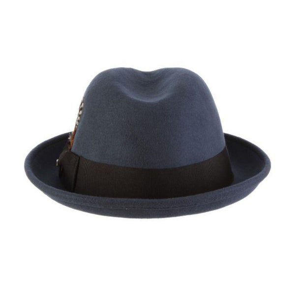 Scala Coeur Crushable Wool Felt Trilby Hat