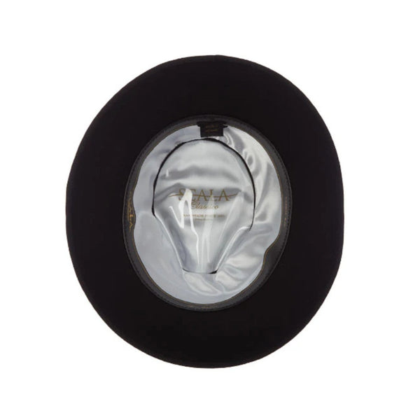 Scala New Yorker Wool Pinch Front Fedora