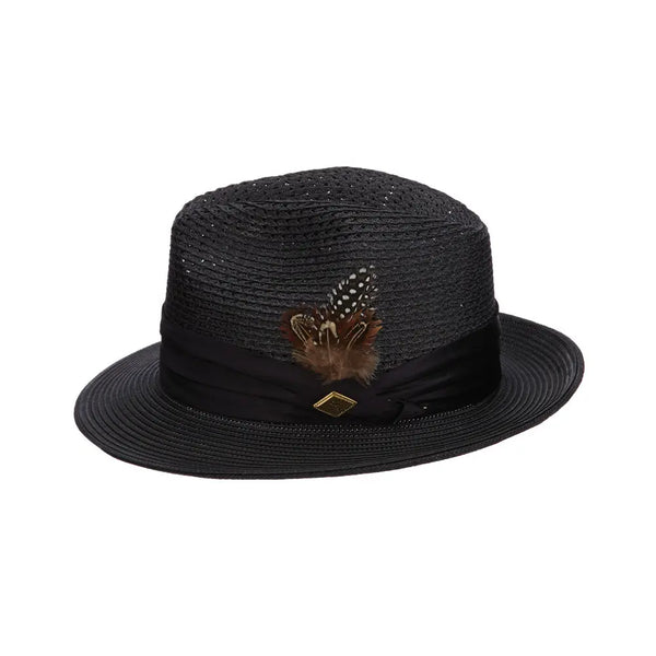 Stacy Adams Dublin Vented Poly Braid Fedora