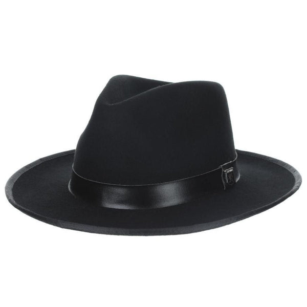 Stacy Adams Genesee Wool Felt Large Brim Fedora