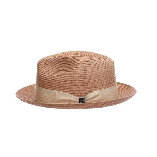 Stacy Adams Moore Summer Straw Fedora