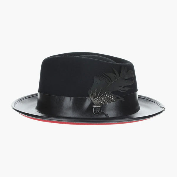 Stacy Adams Provo Pinch Front Fedora