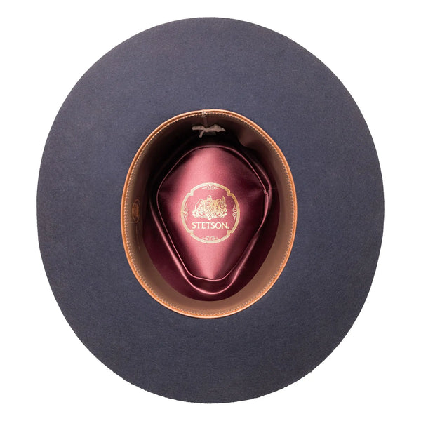 Stetson Dylan Wool Felt Wide Brim Fedora