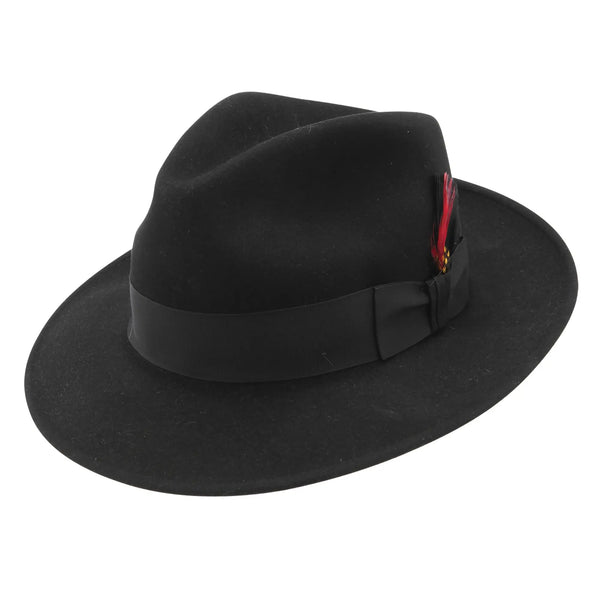 Stetson Gurnee Pinch Front Wool Felt Fedora