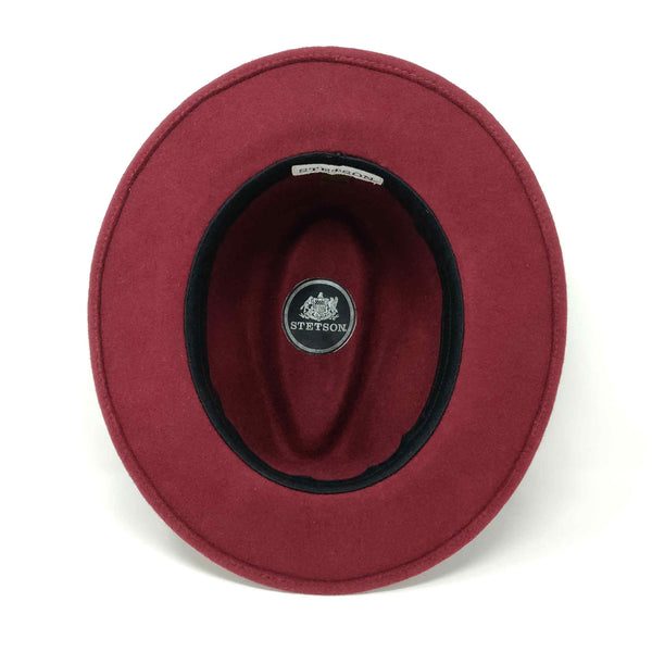 Stetson Markham Pinch Front Wool Felt Fedora