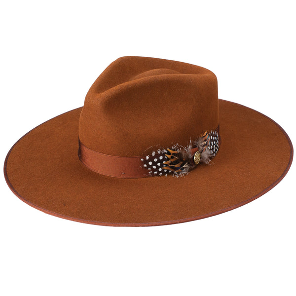 Stetson Midtown Wool Felt Wide Brim Fedora