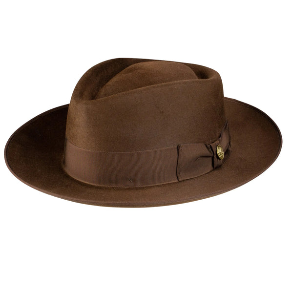 Stetson Steinbeck B Premium Fur Felt Diamond Crown Fedora