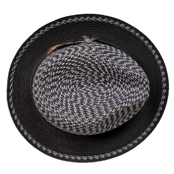 Steven Land Wall Street Hemp Straw Fedora