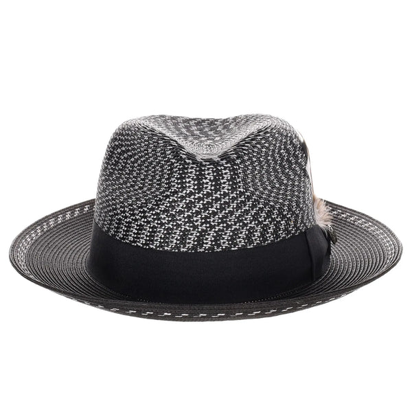 Steven Land Wall Street Hemp Straw Fedora