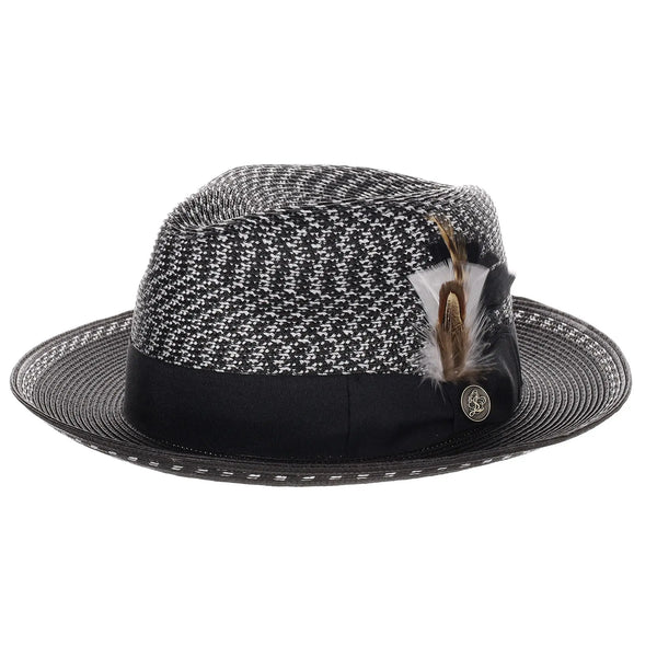 Steven Land Wall Street Hemp Straw Fedora