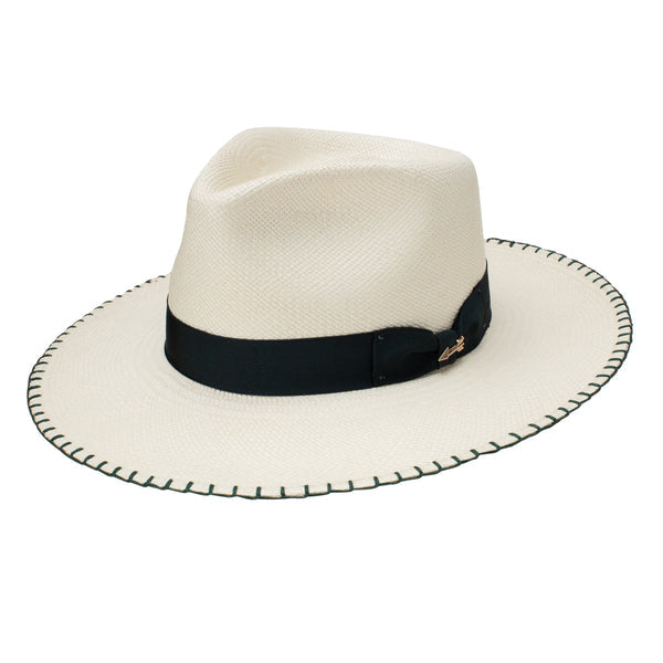 Stetson Little Palm B Wide Brim Genuine Panama Fedora