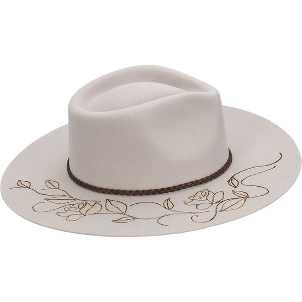 Biltmore Evita Wool Felt Wide Brim Fedora